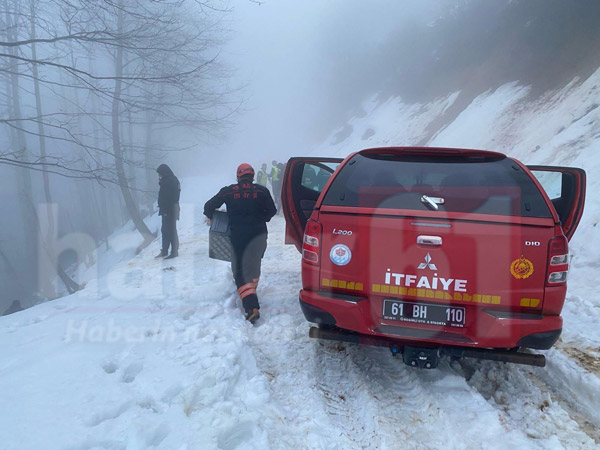 Trabzon’da kaza 1ölü 2 yaralı! 200 metrelik uçuruma yuvarlandı