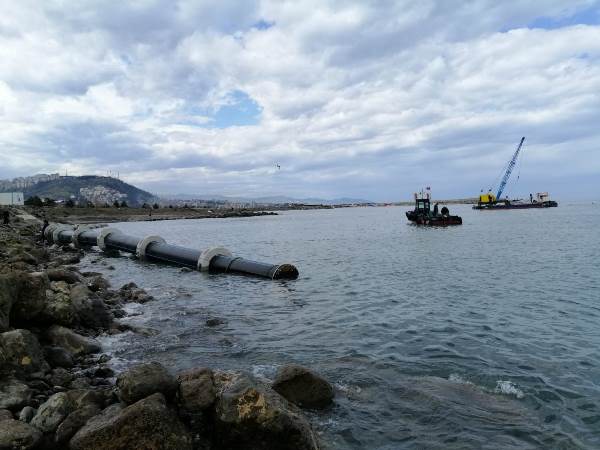 Trabzon'da balık adamlar Karadeniz için devrede