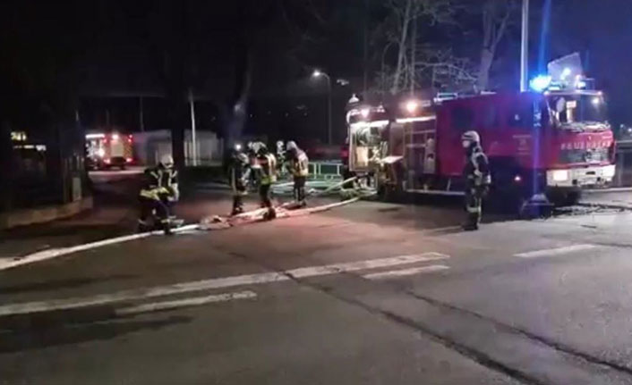 Almanya'daki Türk şirketinde yangın