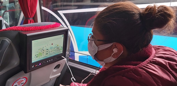 Artvin'de şehirlerarası otobüslerde yolculara AFAD videosu izletiliyor