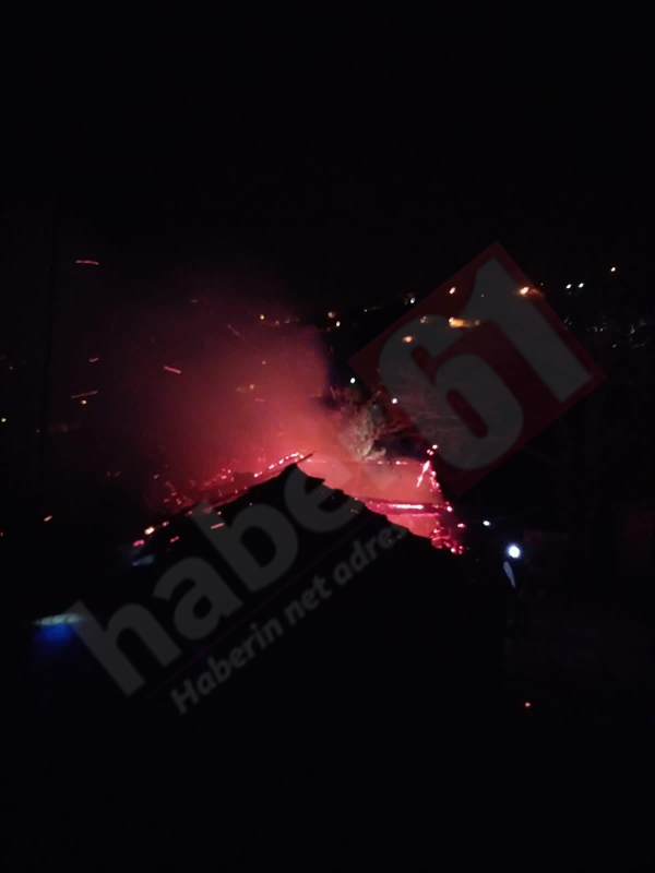 Trabzon’da ev yangınında acı haber! Yangından değil kalp krizinden öldü 