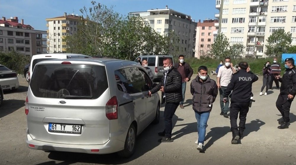 Trabzon’da 1 Mayıs eylemine polis müdahale etti! Ortalık karıştı!