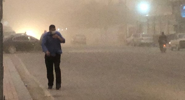 Suriye’den gelen toz bulutu Şanlıurfa’yı esir aldı