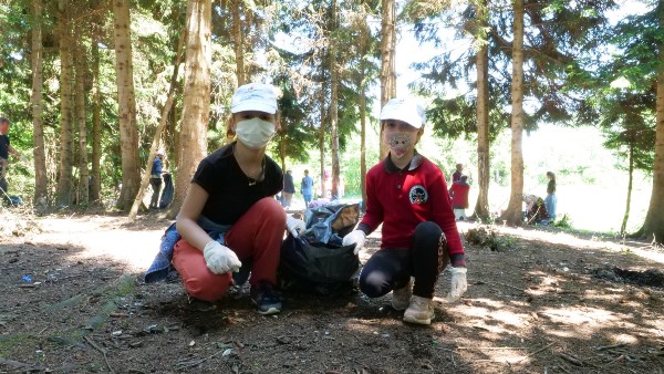 Trabzon'da Hıdırellez Boğazı çöplerden temizlendi!