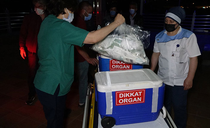 Trabzon'da beyin ölümü gerçekleşen kadın, organlarıyla 7 hastaya umut oldu