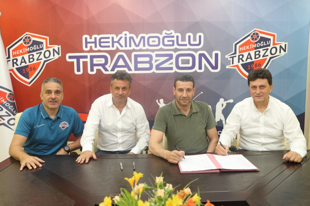 Hekimoğlu Trabzon'da Yavuz Şanver ile Ahmet Özen imza attı