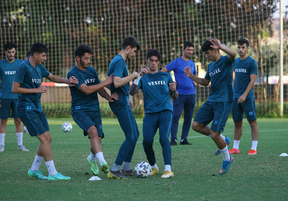 Trabzonspor U19 Galatasaray'a hazırlanıyor