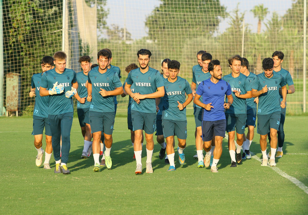 Trabzonspor U19 Galatasaray'a hazırlanıyor