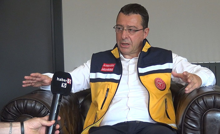 Trabzon İl Sağlık Müdürü Usta'dan kritik uyarılar