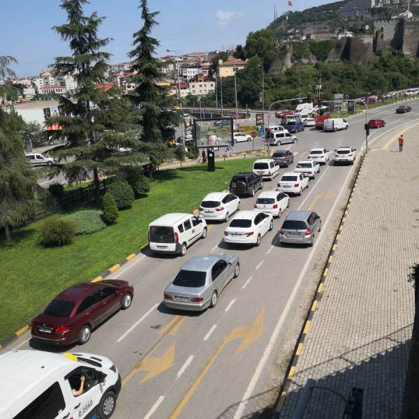 Trabzon’da Bayram yoğunluğu başladı