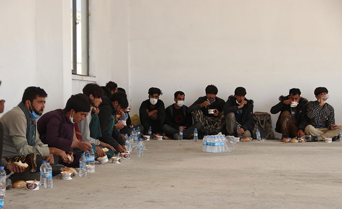 73 Afgan kaçak göçmen yakalandı