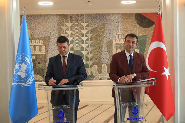 İBB ve UNHRC arasında imzalar atıldı! “Türkiye ‘hedef ülke’ konumuna geldi”