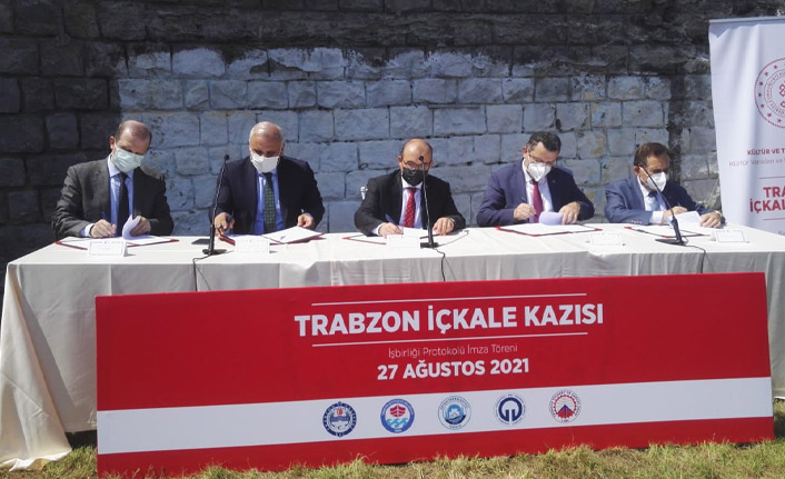 Trabzon'da tarihin ortaya çıkması için imzalar atıldı