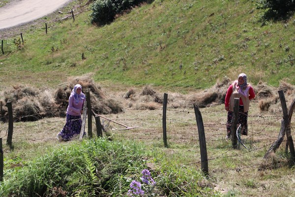 Trabzon'da yayladaki vatandaşlara Kovid-19 aşısı uygulandı