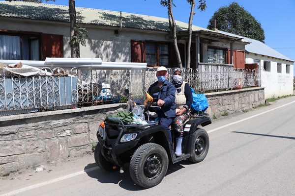 Trabzon'da yayladaki vatandaşlara Kovid-19 aşısı uygulandı