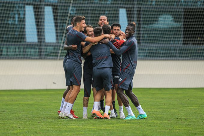 Trabzonspor Galatasaray hazırlıklarını sürdürüyor