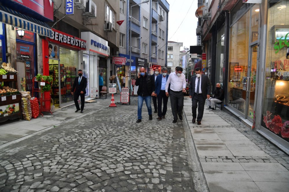 Trabzon'da Balıkpazarı Sokağı yeniden düzenleniyor!