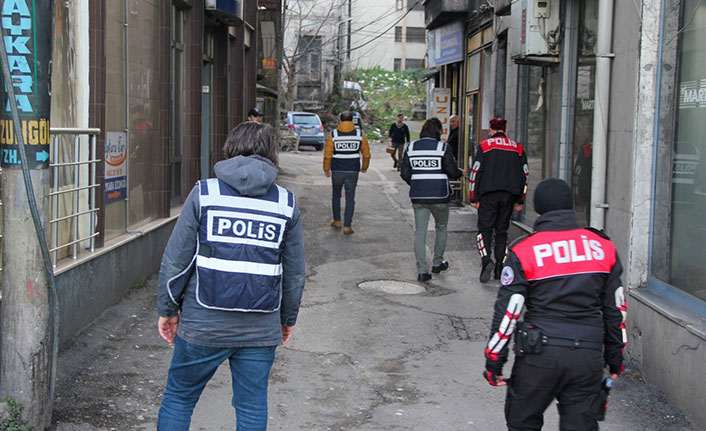 Trabzon'da fuhuş otelleri yıkıldı