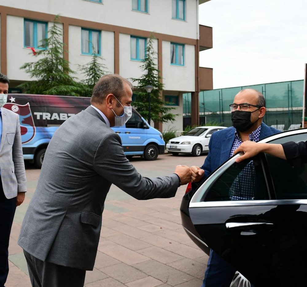 Ustaoğlu ve Aydoğan'dan Trabzonspor'a ziyaret