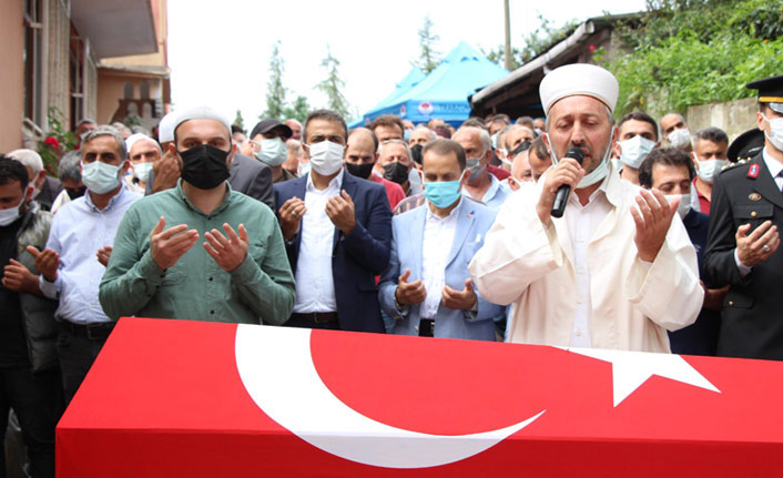 Trabzon'da Gaziler gününde gaziye veda