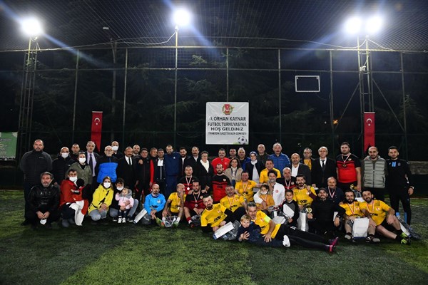 Trabzon'da Orhan Kaynar Futbol Turnuvası sona erdi