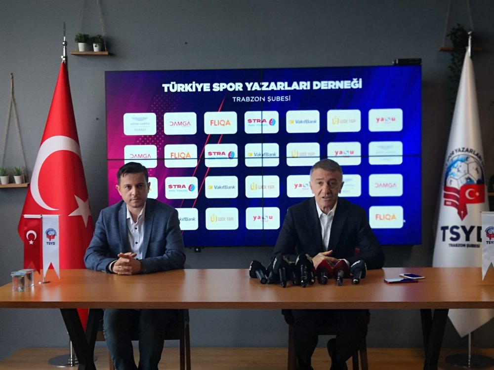 Ahmet Ağaoğlu: "Trabzonspor’un bu seneki mücadelesi şampiyonluk mücadelesi"