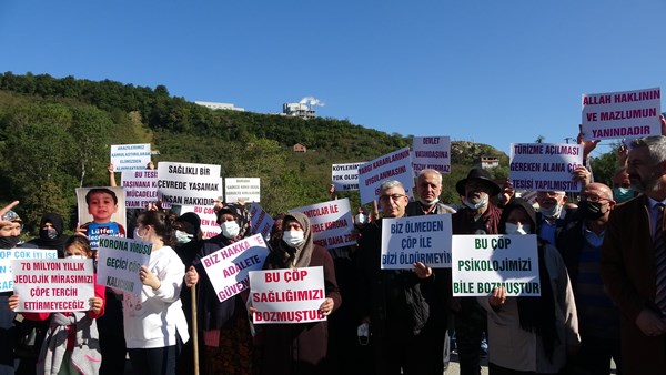Trabzon’da “vahşi çöp depolama” tepkisi