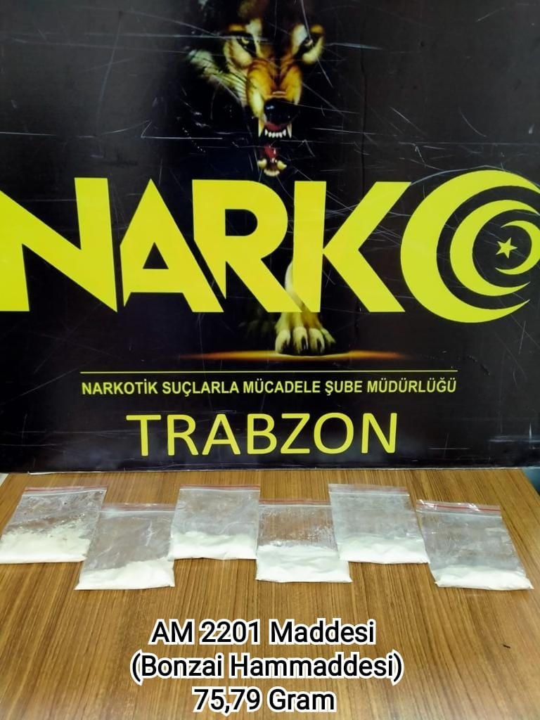 Trabzon’da uyuşturucu ele geçirildi