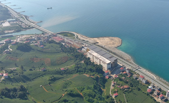 Rize'de lojistik liman inşaatı başladı!