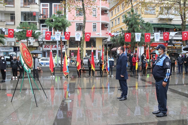 Akçaabat’ta 10 Kasım Atatürk'ü anma töreni düzenlendi
