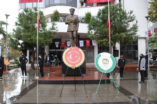 Akçaabat’ta 10 Kasım Atatürk'ü anma töreni düzenlendi