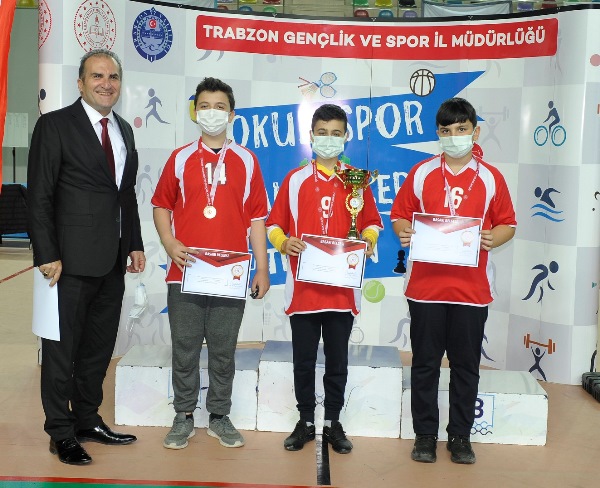 Trabzon'da şampiyonlar belli oldu
