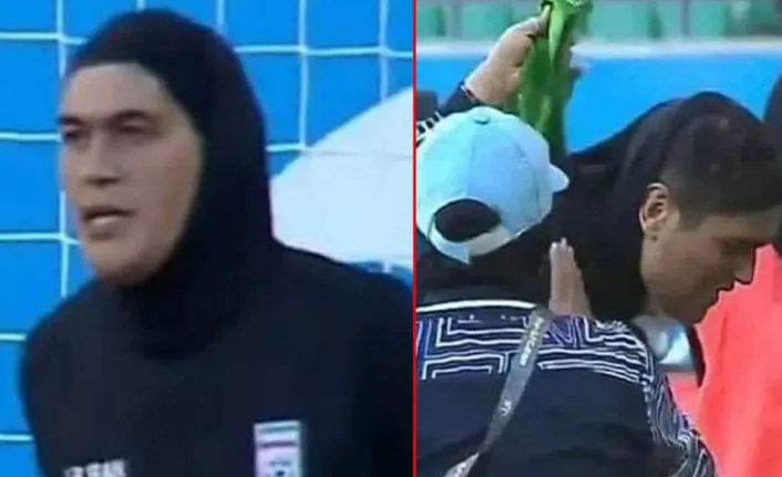 Maçta inanılmaz olay! İranlı kalecinin cinsiyeti tartışma konusu oldu
