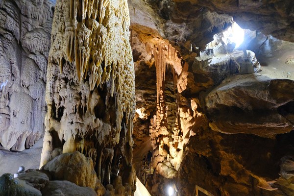 Karaca Mağarasına ziyaretçi akını