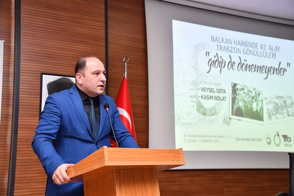 Trabzon'da Balkan Savaşı’na ‘gidip de dönmeyenleri’ anlattılar