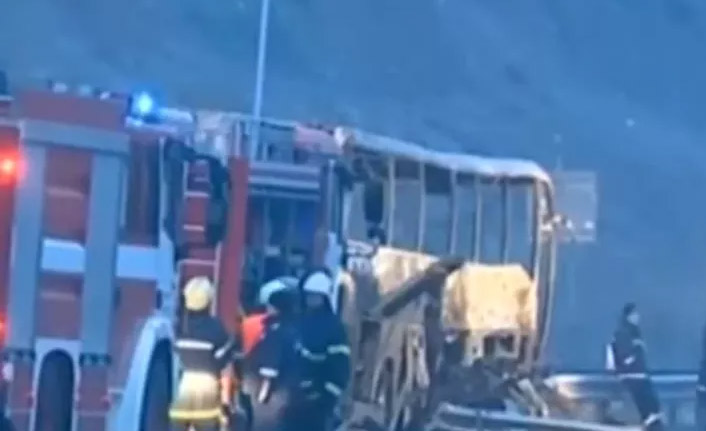 Otobüs faciası: 46 kişi yanarak öldü