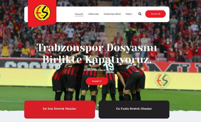 Eskişehirspor Trabzonspor'a olan borç için kampanya başlattı!
