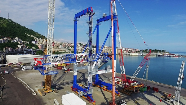 Trabzon Limanındaki vinçlerin sırrı ortaya çıktı
