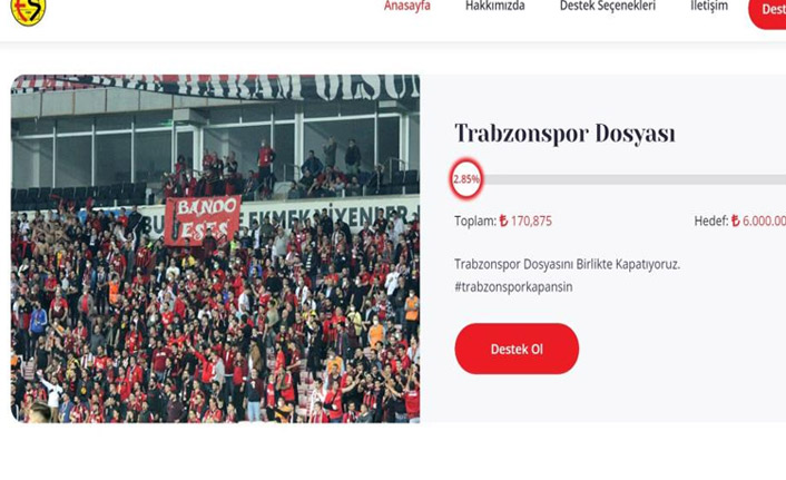 Eskişehirspor Trabzonspor için ne kadar para topladı?