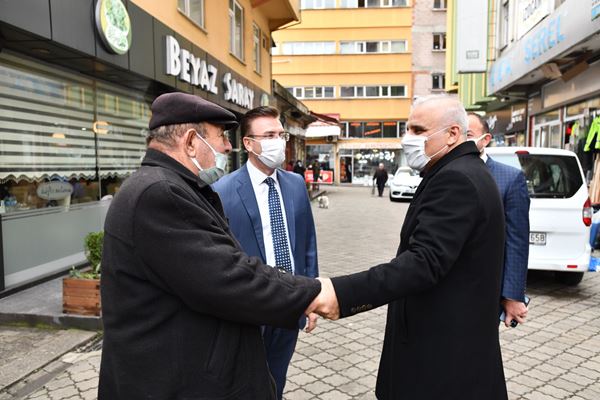 Başkan Zorluoğlu Vakfıkebir ilçesini ziyaret etti