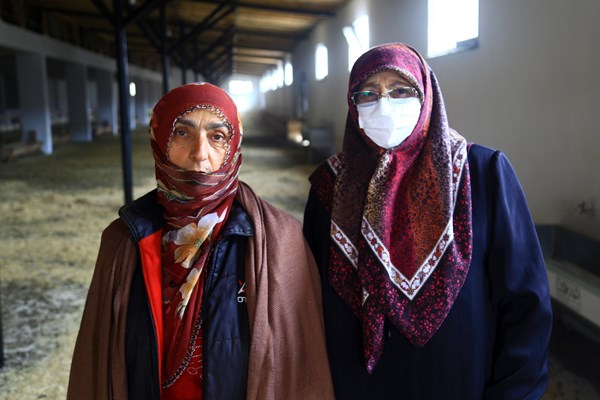 Gümüşhaneli kadınlar bileziklerini bozdurup hayvancılığa yatırım yaptı