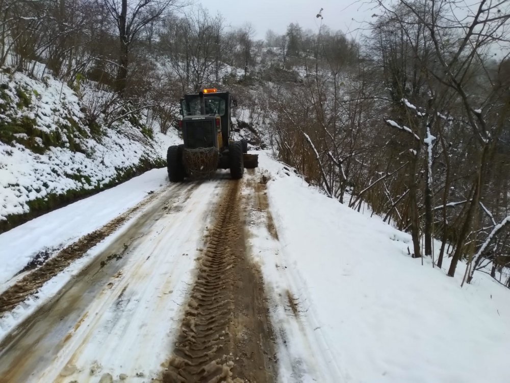 Doğu Karadeniz’de kar esareti; 366 yol kapandı