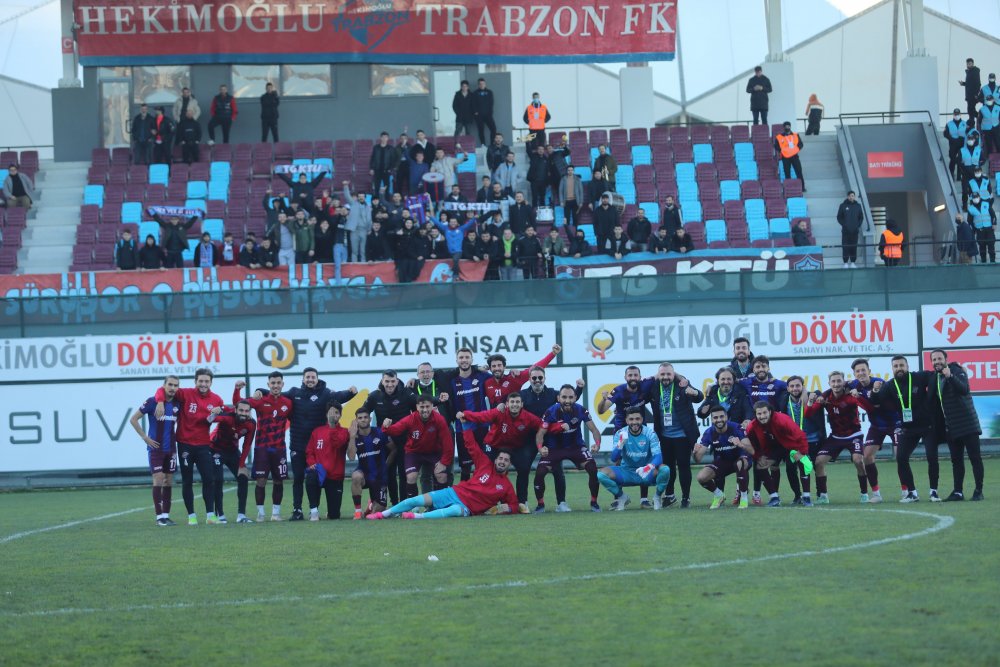 1461 Trabzon FK yeni ismiyle kazandı! 90+3'de 3 puan