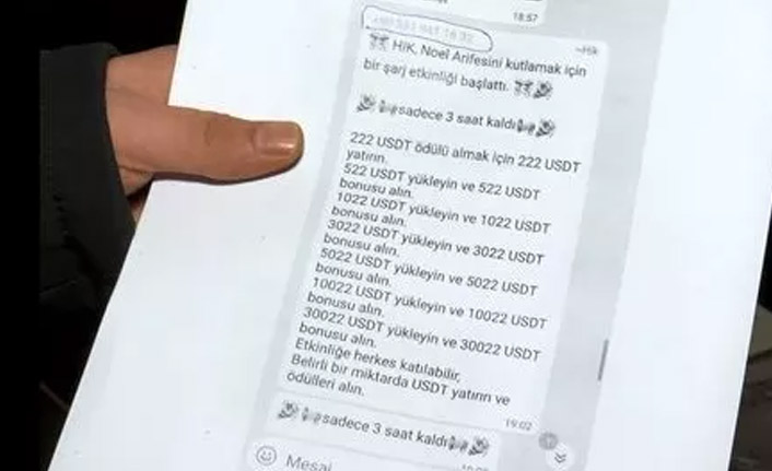 Online saadet zinciri ile 100 milyon liralık vurgun