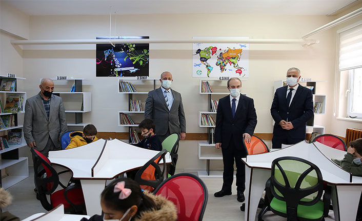 Bayburt’ta 2 ayda 27 okul kütüphanesi açıldı