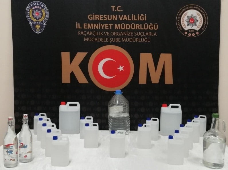 Giresun’da kaçakçılıkla mücadele sürüyor