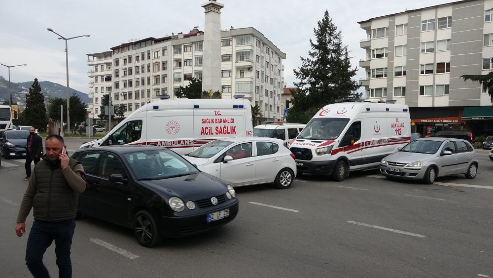 Ordu’da kamyonetin çarptığı öğrenci yaralandı