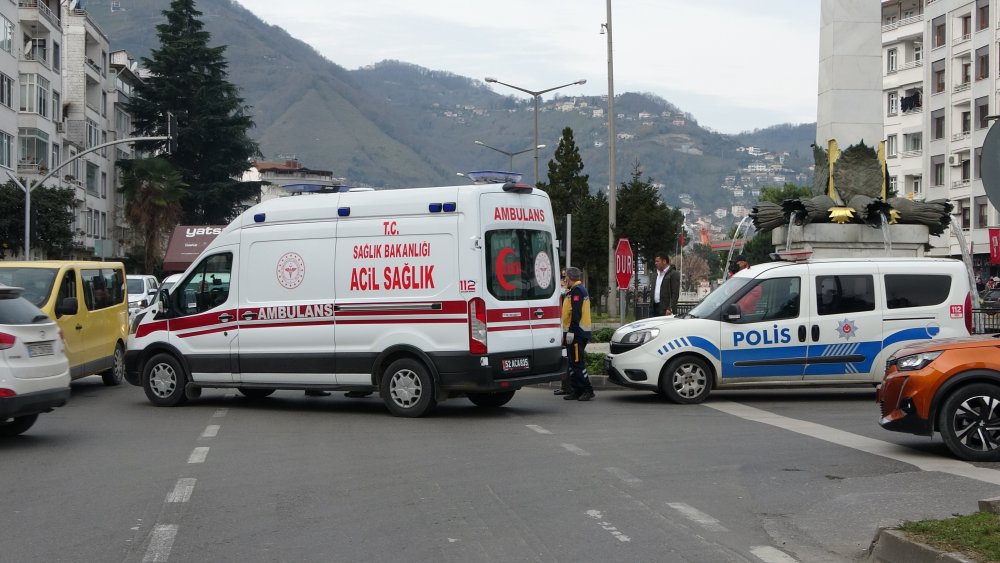 Ordu’da kamyonetin çarptığı öğrenci yaralandı