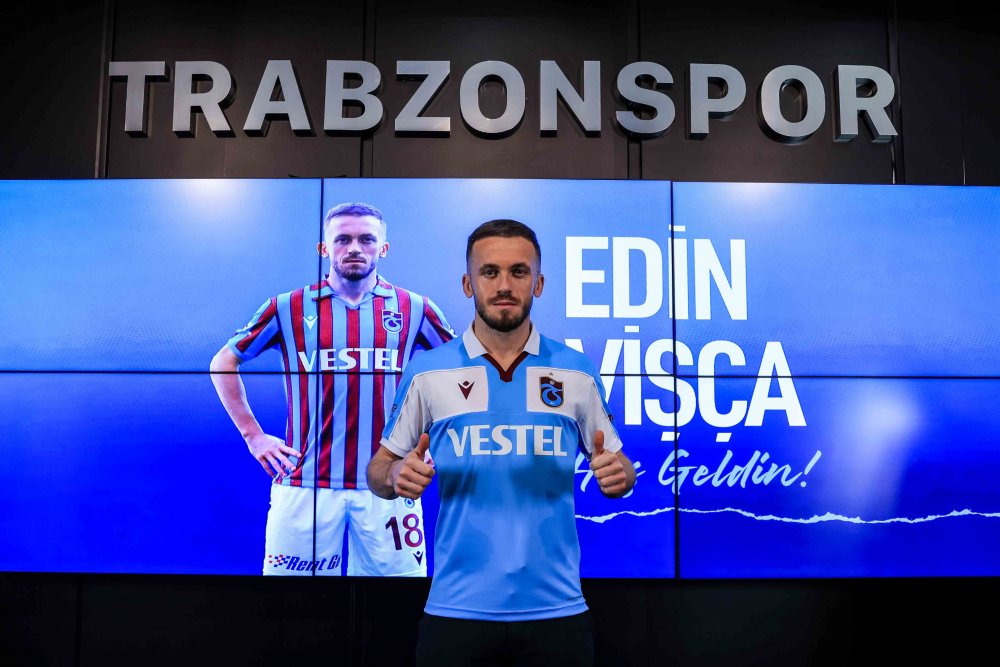 Trabzonspor Edin Visca ile imzaladı