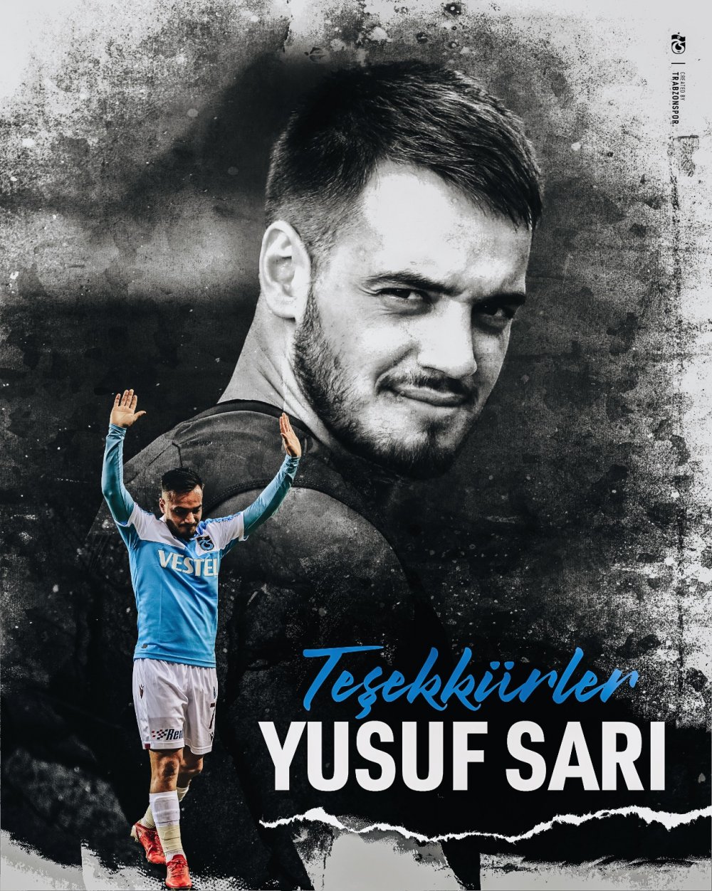 Trabzonspor’dan Yusuf Sarı mesajı